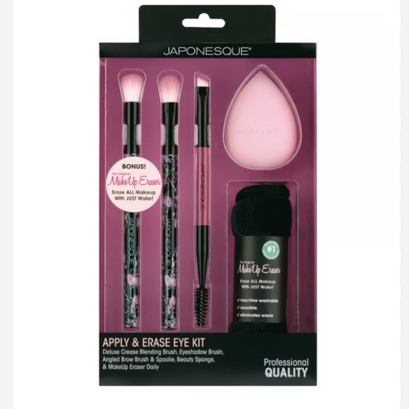 Japonesque Other - Japonesque Pink Makeup Brush & Tool Set